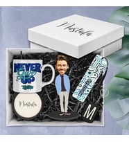 Motto Gift Erkeklere Özel Tasarım Karikatür Biblolu Hediye Kutusu 112997