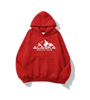 Trendiz Unisex Alaska Sweatshirt Kırmızı
