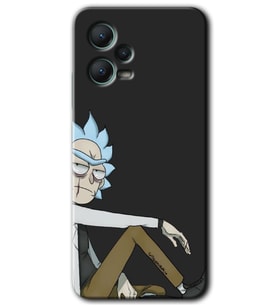 Redmi Note 12 5G Kılıf HD Desen Baskılı Kılıf - Rick