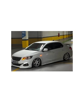 peugeot 301 yan marşpiyel takımı - PLASTİK ( SAĞ SOL TAKIM )