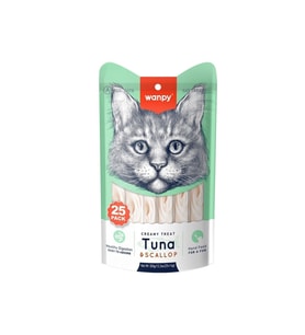 WANPY TON VE TARAK BALIĞI KEDİ ÖDÜL MAMASI 25 (Çok Renkli)