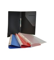 Bafix Halkalı Dosya 2 Halkalı A4 Şeffaf (35 Li Paket)