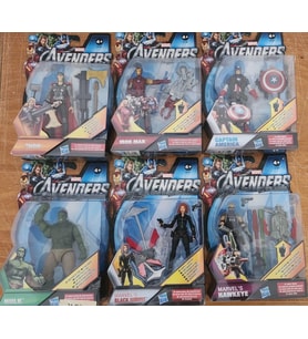 Marvel Avengers 6'lı Set - 9 cm (Karışık)