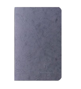 Clairefontaine Age Bag Stapled A6 Çizgili Defter Gri 734165C
