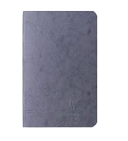 Clairefontaine Age Bag Stapled A6 Çizgili Defter Gri 734165C