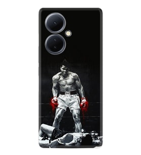 Vivo V29 Lite Kılıf Desenli Silikon Muhammed Ali 1369