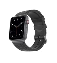 Watch Kordonu Kayışı 38MM 40MM Yumuşak Doku Alerjen İçermez Malzeme WA03 (Siyah)