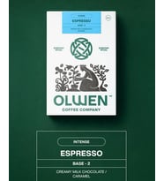 OLWEN Espresso Çekirdek Kahve Kahve Base 2 - 1 Kg ( Kremalı sütlü çiko lata, Karamel ,Yoğun)