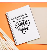 Anneler Günü Tasarımlı Defter