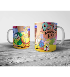 Pixxa Rocko's Modern Life Kupa Bardak Model 1