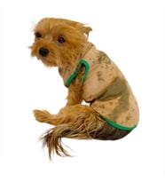 Camouflage Radar Atlet by Kemique Köpek Kıyafeti Köpek Atlet (Yeşil)