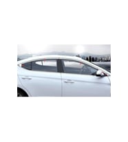 Hyundai Elantra İçin Uyumlu  2016-2020 Krom Cam Çerçevesi Tamtur