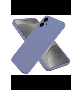 Galaxy A06 Kılıf First Silikon - Lila