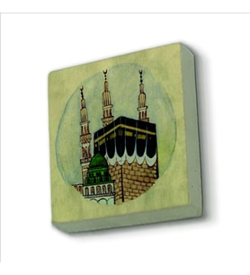 Kabe Görseli  Baskılı Doğaltaş  Magnet(KRG-078)Buzdolabı Süsü