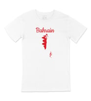 Bahreyn Haritalı ve Bayraklı Tişört
