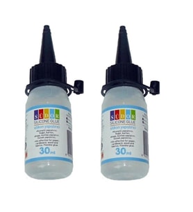Sıvı Silikon 30 Ml 2 Adet Südor Sıvı Silikon Yapıştırıcı 2 Adet (Beyaz)
