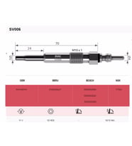 SVAC AUDI A2-A3-A4-A6- 1.9 TDI KIZDIRMA (ISITMA) BUJİSİ TAKIMI 4
