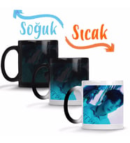 Ateez Yeosang llusion Sihirli Kupa Bardak Porselen