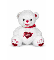 Sevgililer Günü Peluş Oyuncak Ayıcık Köpek Love Kalpli 33-40 cm Sevgiliye Hediye
