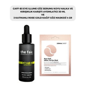 the fair. Nemlendirici Cilt Bakım Serumu ve Dermal 3 Katmanlı Rose Gold Göz Maskesi 4 Gr
