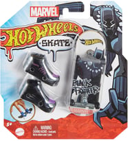 Hot Wheels Skate Temalı Parmak Kaykay Ve Ayakkabı Paketleri Hmy18 Hnl74 Black Panther (Çok Renkli)