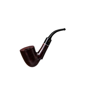 Kuyruklu Yıldız 874 9mm Filtreli Ebonit Saplı Pipo