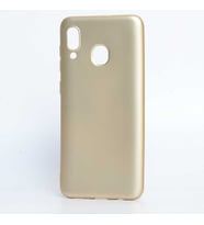 Lexroo Galaxy A20 Kılıf Premier Silikon Kılıf - Gold