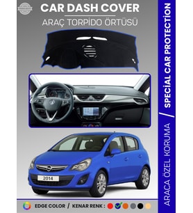OPEL CORSA E (2013-2019) Torpido Örtüsü Ön Göğüs Koruma Torpido Koruma Tam Uyum Çatlamayı Önler
