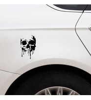 Kuru Kafa Araba Sticker Etiket Yapıştırma 15CM