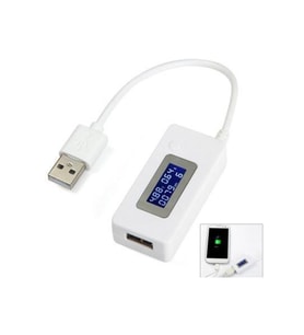 Usb Voltmetre-ampermetre Ve Watt Hesaplayıcı