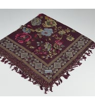 Eripek Sökme Boncuklu Tülbent 06357 (Bordo)