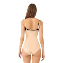 #Body Dikişsiz Sıkılaştırıcı Şekillendirici İnce Toparlayıcı Ten Lazer Kesim Göğüs Altı Body Korse