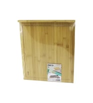 İ22-240 38x45cm Ahşap Bambu Kesim Panosu  Kesme Tahtası