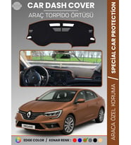 RENAULT MEGANE 4 (2016-2022) Torpido Örtüsü Ön Göğüs Koruma Torpido Koruma Tam Uyum Çatlamayı Önler