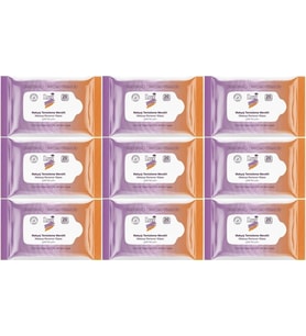 Lux Makyaj Temizleme Mendili Havlu 180 Yaprak (9PK*20)