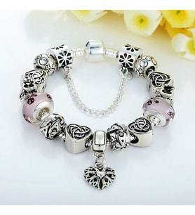 Pandora Tarz,Yeni Trend Charm Bİleklik, Ahşap Kutu içerisinde