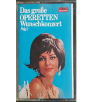(Plak Değildir KASET tir) Das GroBe Operetten Wunschkonzert Folge2 Kaset
