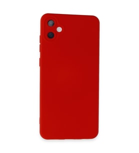 Galaxy A05 Kılıf Nano Içi Kadife Silikon - Kırmızı