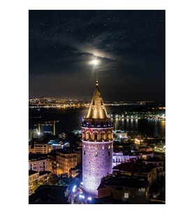 Art Puzzle Galata Kulesi 1000 Parça Neon Puzzle 5241