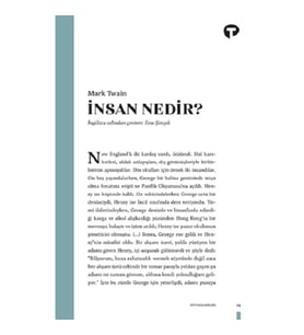 İnsan Nedir?
