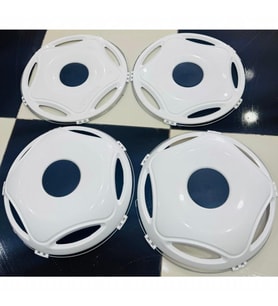 17,5'' İNÇ PLASTİK BEYAZ JANT KAPAĞI 4 ADET ÖN-ARKA MODEL