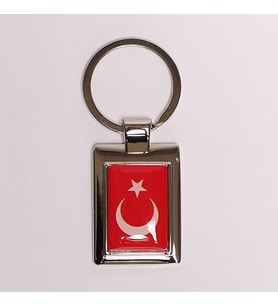 TÜRK BAYRAĞI TEMALI ANAHTARLIK -ANAH670