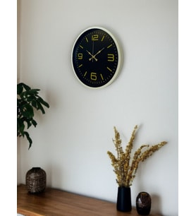 36 Cm Dekoratif Modern Duvar Saati (Standart)
