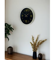 36 Cm Dekoratif Modern Duvar Saati (Standart)