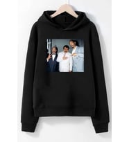 Unisex Müslüm Baba Baskılı Sweatshirt (Siyah)