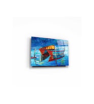 Kayıklar Cam Tablo 50x70 cm