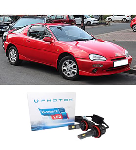 Mazda MX3 Led Xenon Uzun + Kısa Far Ampulü H4 Ultimate Yeni Seri Beyaz