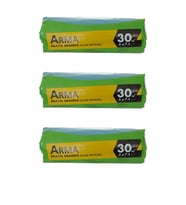 Arma Naylon Tadilat Boya Koruyucu Örtü Poşet Folyo - 30 m2 - 3 Paket (Beyaz)