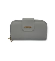 Ollbag OL-1041i Büyük Boy Kadın Cüzdan (Açık Gri)