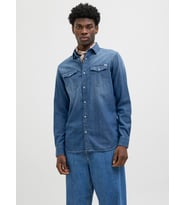 JJESHERIDAN SHIRT L/S NOOS Blue Denim